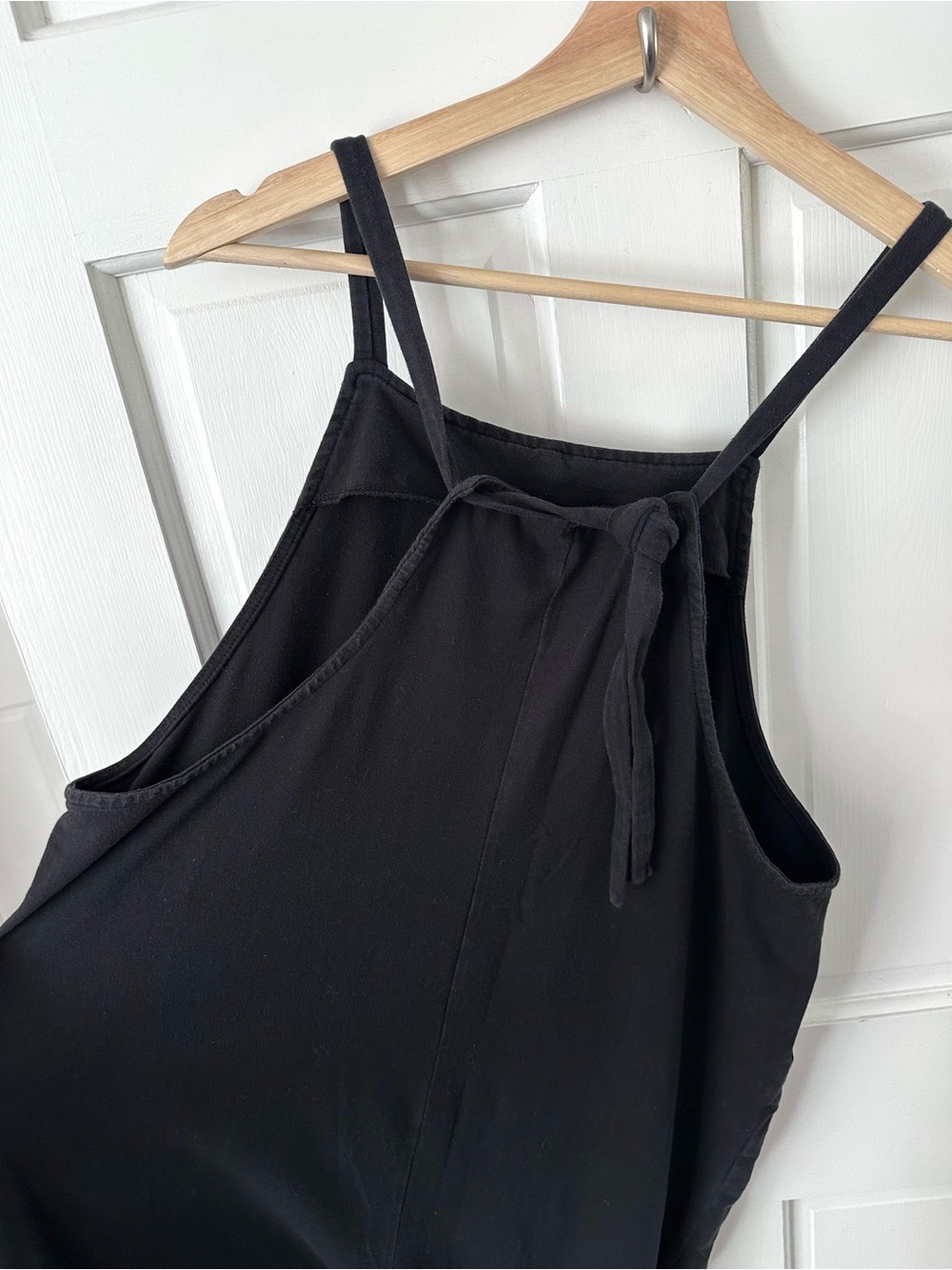 STORQ Anytime Overalls Maternity Jumpsuit Overalls Black Pockets Size 2 Small - Picture 4 of 10